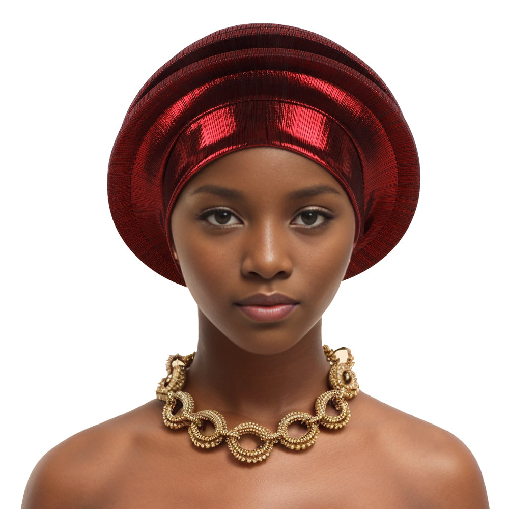 Dynamic Round Tower Beret African Turban Hat Muslim Hat